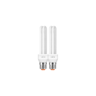 โปรโมชั่น : แพ็ค 10 หลอด LAMPTAN หลอดไฟตะเกียบ Compact U-Type 14W