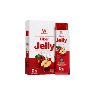[สินค้าใหม่ล่าสุด!] WINK WHITE W Fiber Jelly Apple Cider ไฟเบอร์ เจลลี่ แอปเปิ้ล ไซเดอร์ ตัวช่วยขับถ่าย