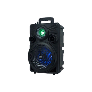 JDR ลำโพงบลูทูธ 8 นิ้ว รุ่น JR-802 เคลื่อนที่ ตัวเล็ก มีแบตในตัว เบสหนัก แถมไมโครโฟน ล้อลาก รุ่น JR-802