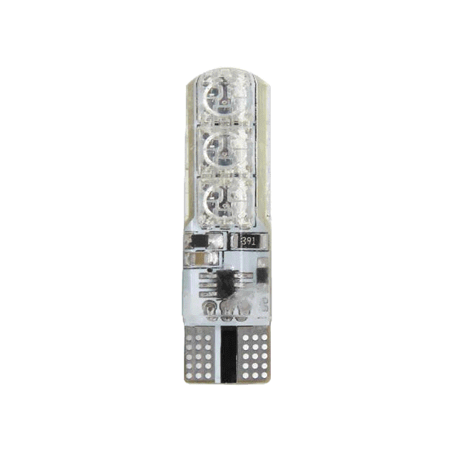หลอดไฟ T10 W5W led rgb168 194 SMD 6LED 5050 รีโมตคอนโทรล RGB ไฟท้ายรถ ด้านข้าง ไฟหรี่ ไฟอ่านหนังสือในรถยนต์ 1 ชุด