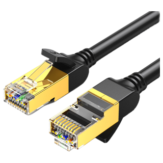 Ugreen Ethernet Cat7 สายเคเบิล เครือข่ายอีเธอร์เน็ต สําหรับเราเตอร์ แบบพกพา (สายกลม)