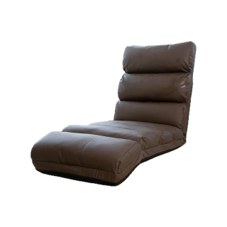[คืน20% 20CCB425] HomeHero โซฟานั่งพื้น เบาะหนัง พนักพิงเอนได้ 14 ระดับ เก้าอี้นั่ง PU Folding Lazy Sofa Bed 6L
