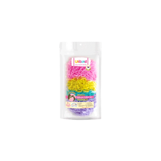 Uniband หนังยางรัดผม ไม่กินผม ไม่ดีดขาดง่าย TPU Mini Size : Pastel