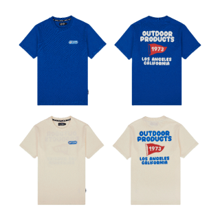OUTDOOR PRODUCTS U CLASSIC AUTHENTIC FLAG TEE เสื้อยืดคอกลม เสื้อยืดแขนสั้น Style ODUTS