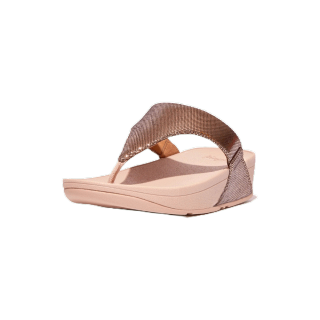 FITFLOP LULU รองเท้าแตะแบบหูหนีบผู้หญิง รุ่น FJ3-323 สี Rose Gold