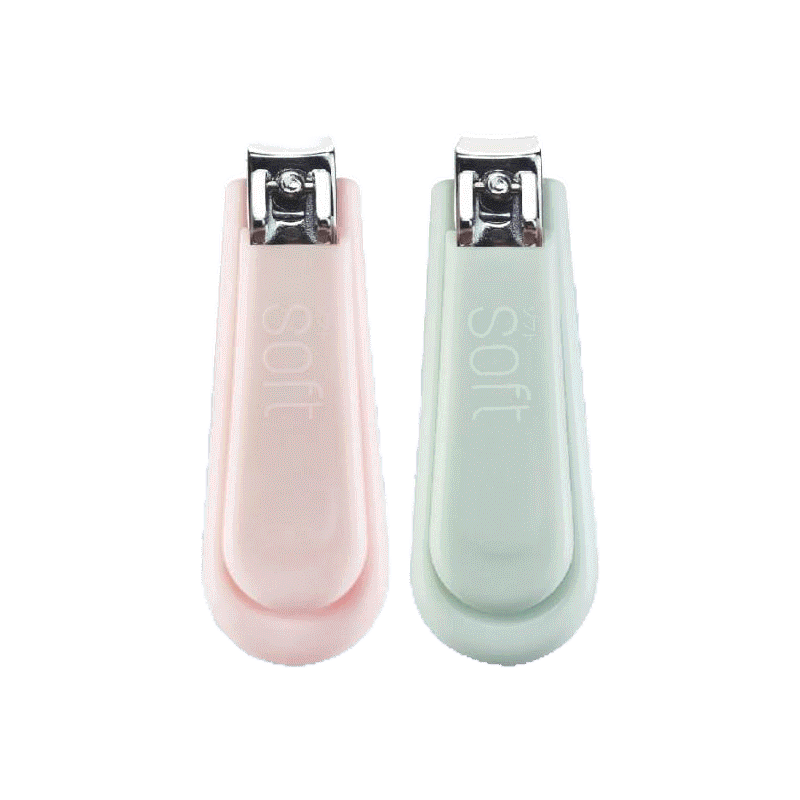 SOFT กรรไกรตัดเล็บเด็ก 6เดือนขึ้นไป กรรไกรตัดเล็บสำหรับเด็กทารก ที่ตัดเล็บเด็ก Baby nail clipper 6m+