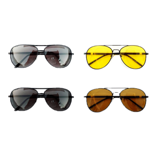แว่นตากันแดด เลนส์ Polarized Auto ออกแดดเปลี่ยนสี แว่นตาขับรถ รหัส SGA01