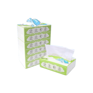 [ยกแพ็ค 6] DODOLOVE Soft Tissue Paper กระดาษทิชชู่ ทิชชู่ พกพา สำหรับเด็กอ่อน แบบนุ่มพิเศษ 3 เท่า