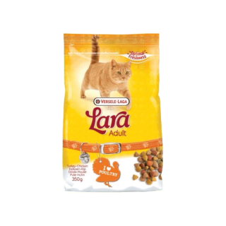 Lara Adult Turkey&Chicken 10 Kg. อาหารแมวLara อาหารแมวลาร่า อาหารแมว สูตรไก่งวงและไก่ สำหรับแมวโตอายุ 1 ปีขึ้นไป โปรตีนส