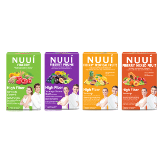 [ใช้โค้ด NUUIDD33 ลดเพิ่ม 20] เซตสุดคุ้ม NUUI FIBERRY 4 กล่อง หนุย ไฟเบอร์รี่ ช่วยกระตุ้นการขับถ่าย