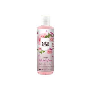 [SBAAUG ลดทันที 65.-] SabaiArom Rose de Siam Bath & Shower Gel สบายอารมณ์ เจลอาบน้ำ กลิ่นกุหลาบ 250 มล. ผิวหอม ผิวสะอาด