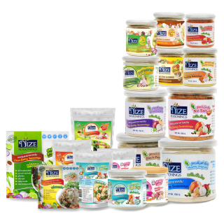 NIZE ผงไนซ ผงปรุงรสคลีน ผงปรุงรสคีโต แบบให้เลือก รวมทุกสูตร keto Clean ไม่มีผงชูรส อร่อยครบรส ไม่ต้องปรุงเพิ่ม