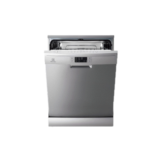 Electrolux ESF5512LOX เครื่องล้างจาน ความจุ 13 ชุดมาตรฐาน (156 ชิ้น) หน้าบานสแตนเลส