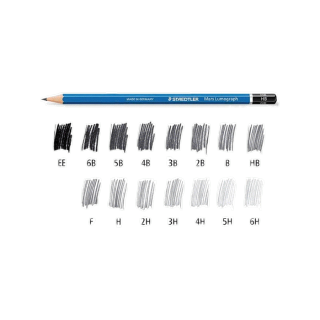 Staedtler - สเต็ดเล่อร์ ดินสอไม้สเต็ดเล่อร์ ดินสอไม้ รุ่น Mars Lumograph 100