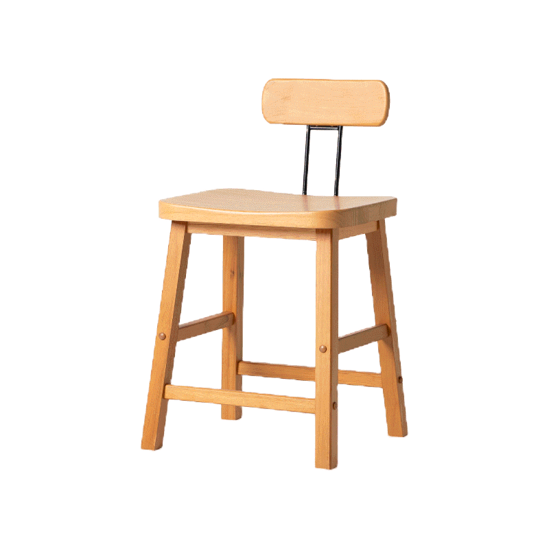 MAAI Design Mazeru stool ที่นั่งสูง45cm เก้าอี้นั่งสตูล สไตล์ญี่ปุ่น พร้อมพนักพิง