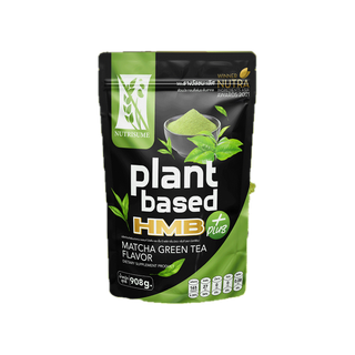 Plant Protein HMB Plus Matcha Green Tea แพลนท์ โปรตีน เอช เอ็ม บี พลัส กลิ่นมัจฉะ กรีนที ( Nutrisume นิวทริซัม )