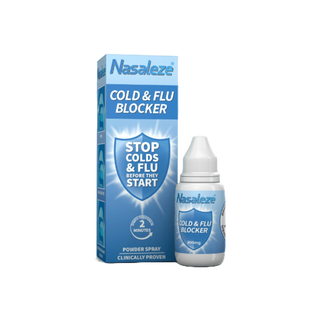 Nasaleze Spray สเปรย์พ่นจมูก นาซัลลีส สีฟ้า ป้องกันไวรัส ทั้งหวัดธรรมดาและไข้หวัดใหญ่ **สินค้าของแท้**
