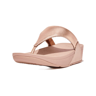 FITFLOP LULU รองเท้าแตะแบบหูหนีบผู้หญิง รุ่น I88-323 สี Rose Gold