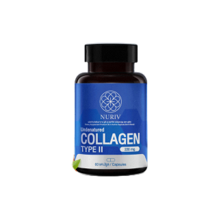 Undenatured collagen type II 220mg 60แคปซูล คอลลาเจนข้อเข่า คอลลาเจนกระดูก ปวดข้อปวดเข่า ข้อเข่าเสื่อม นูรีฟ