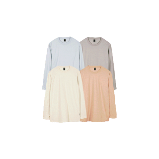 โปรโมชั่น : Yuedpao No.1 ผ้านุ่ม ไม่ย้วย ไม่หด ไม่ต้องรีด Ultrasoft Non-Iron เสื้อยืดเปล่า เสื้อยืดสีพื้น เสื้อยืดแขนยาว Set Summer