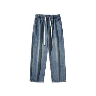 THEBOY-RESILIENT BOX JEANS กางเกงยีนส์ทรงกระบอก