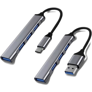 USB HUB ความเร็วสูง 4 พอร์ตฮับ USB 3.0 Type-C HUB Adapter สำหรับ PC /NOTEBOOK /LABTOP อุปกรณ์เสริมคอมพิวเตอร์