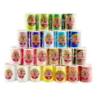 ด้าย ด้ายเย็บผ้า ด้ายวีนัส ฉลากแดง ฉลากทอง เบอร์ 60 (550 เมตร) มีครบทุกสีในแคตตาล็อค (เลือกสีได้ เลื่อนรูปดูชาร์จสี)