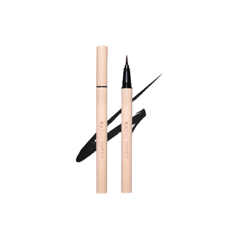 ใหม่อายไลเนอร์กระแต นวัตกรรมใหม่ล่าสุด กันน้ำ ล็อคสีชัด ติดทนถึง 48 ชม. KATHY AMREZ SUPER SHARP & WATERPROOF EYELINER