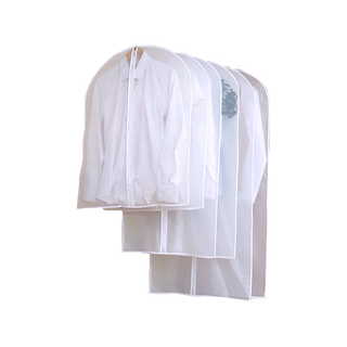 ถุงคลุมเสื้อผ้า ช่วยป้องกันฝุ่น มีซิปใช้งานง่าย ช่วยให้ตู้เป็นระเบียบ