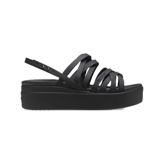CROCS Brooklyn Strappy Low Wedge รองเท้าแตะผู้หญิง