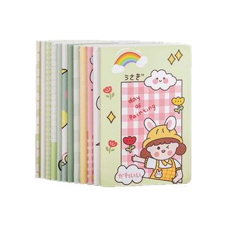 ✿notebook✿A5 สมุดโน๊ต จดบันทึก มีเส้นบรรทัด ขนาดA5 30หน้า สุ่มลายจากตัวเลือก สมุดจดบันทึก ลายน่ารักมากๆ