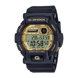 CASIO นาฬิกาข้อมือผู้ชาย G-SHOCK YOUTH รุ่น GD-350GB-1DR วัสดุเรซิ่น สีดำ