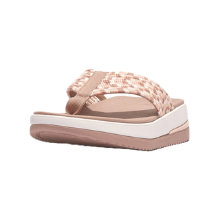 FITFLOP SURFF ART-WEBBING รองเท้าแตะแบบหูหนีบผู้หญิง รุ่น GJ2-572 สี BEIGE