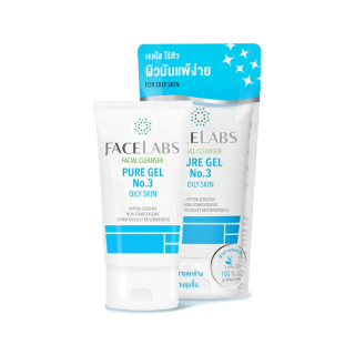 FACELABS Facial Cleanser Pure Gel No. 3 50ml เจลล้างหน้าบริสุทธิ์ สำหรับผิวมัน (เจลล้างหน้า, โฟมล้างหน้า)