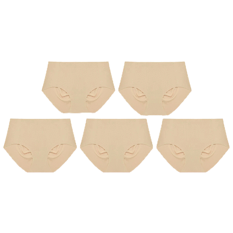 Sabina กางเกงชั้นใน (Set 5 ชิ้น) Panty Seamless รุ่น Soft Collection รหัส SUXK108C3 สีเนื้อเข้ม