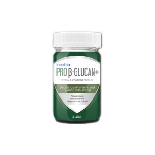 Innobic อินโนบิก โปร เบต้า-กลูแคน พลัส (ผลิตภัณฑ์เสริมอาหาร) Pro Beta-Glucan+ 30 แคปซูล