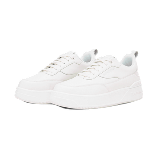 [15MALL11 ลดเพิ่ม 15%] Daybreak T-City Leather Natural White รองเท้าผ้าใบ หนังแท้ ผู้ชาย ผู้หญิง Antibacterial