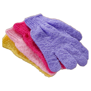 Dee Thai ถุงมืออาบน้ำ ถุงมือขัดผิวอาบน้ำ ถุงมือขัดขี้ไคล ขจัดเซลล์ผิวเก่า พร้อมส่ง ถุงมืออาบน้ำ อาบน้ำ bath towel