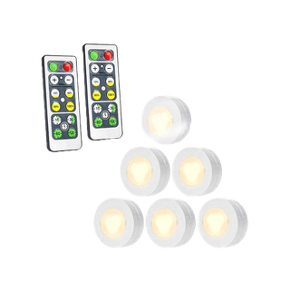 1/3/6ชิ้น 16สี โคมไฟ LED รีโมท ไฟแต่งห้อง ไร้สาย ไฟกลางคืน ไฟตกแต่ง ไฟตู้ RGB ไฟติดผนัง โคมไฟติดผนัง ใช้พลังงานแบตเตอรี่