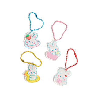 Hotwind (ส่งจากไทย) Bentoy milkjoy พวงAirpods กุญแจลายการ์ตูน ลายหมี น่ารัก ins NO.PPC-M