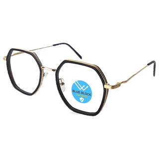 [ใส่โค้ด HAPPDEC ลด 20] ALP Computer Glasses แว่นกรองแสง แว่นคอมพิวเตอร์ แถมกล่องและผ้าเช็ดเลนส์ รุ่น ALP-BB0028 กรองแสงสีฟ้า Blue Light Block กันรังสี UV, UVA, UVB กรอบแว่นตา Vintage Style