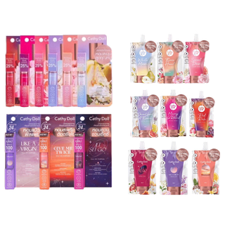 สเปรย์น้ำหอม 5 ml โลชั่นน้ำหอม 40 ml เคที่ดอลล์ โอ เดอ พาร์ฟูม น้ำหอมพกพา มี 9 กลิ่น Cathy Doll Eau De Parfum