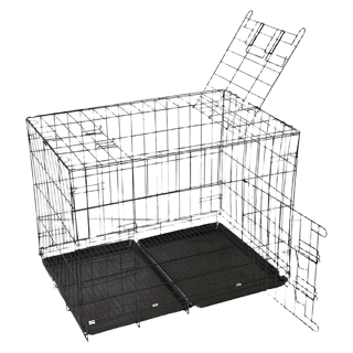 Petus กรงหมาพับได้ กรงสุนัข แมว กระต่าย ขนาด 50/60/70 cm สำหรับสัตว์เลี้ยง Foldable Cage