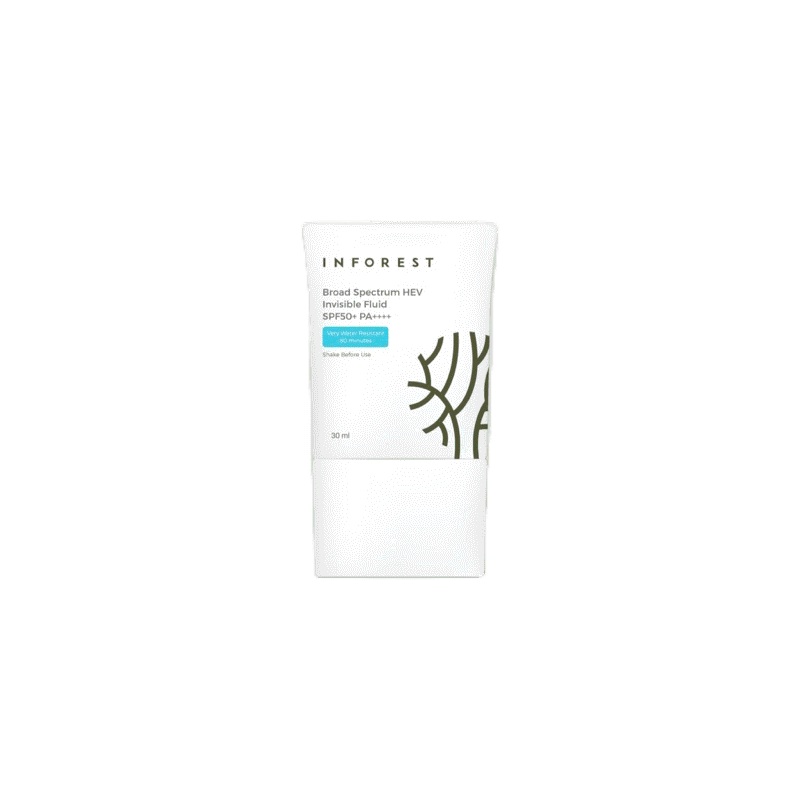 INFOREST Broad Spectrum HEV Invisible Fluid SPF50+ PA++++ อินฟอเรสท์ บรอดสเปกตรัม เอชอีวี อินวิสิเบิล ฟลูอิท