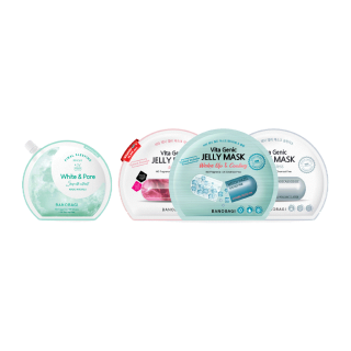 (Set 3 Days ) BANOBAGI Jelly Mask for Acne Care&Pore Minimize (4 pcs.)