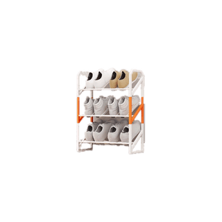 โปรโมชั่น : ชั้นวางรองเท้าPPคุณภาพสแตนเลสเคลือบสี Shoe Rack ที่วางรองเท้า 3456ชั้น มีให้เลือก 3สี