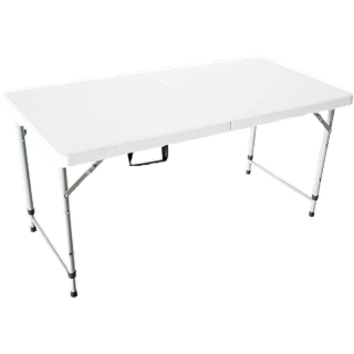 Picnic Table โต๊ะเอนกประสงค์ปิกนิกพับได้ ปรับระดับขาได้ ทนแดด ทนฝน 122x61x58-74cm HP-122CZ
