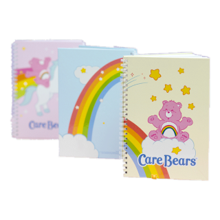 Care Bears Cute & Cuddly-A5 Notebook สมุดโน้ต สันห่วง ขนาดA5