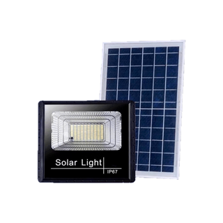 ไฟโซล่าเซลล์Solar Light LED โคมไฟ สปอร์ตไลท์รุ่นใหม่ รับประกัน 1 ปี ไฟสปอตไลท์ กันน้ำ