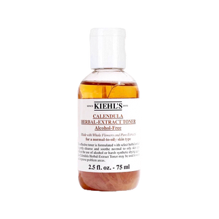 (ของแท้ ถูกที่สุด!) Kiehl’s Calendula Herbal Extract Alcohol-Free Toner 75ml โทนเนอร์ดาวเรือง คีลส์ คาเลนดูล่า